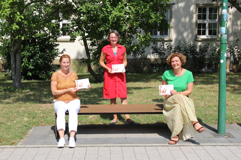 Sabine Weis (ZWW), Anette Diehl (Frauennotruf Mainz) und Anouschka Erny-Eirund (Gleichstellungsbeauftragte der Unimedizin Mainz)