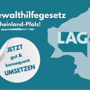 Die zweite Auflage der Postkartenaktion zur Umsetzung des Gewalthilfegesetzes