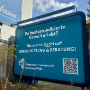 Plakataktion am Standort Ludwigshafen